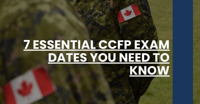 7 Essential CCFP Exam Dates You Need to Know Feature Image