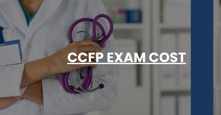 CCFP Exam Cost