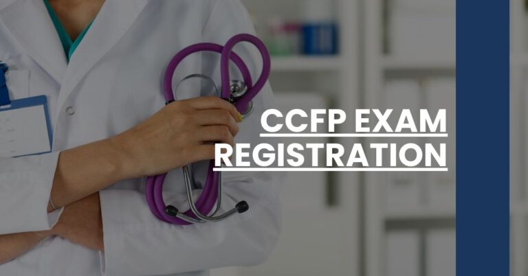 CCFP Exam Registration